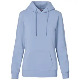 Ladies Vital Hooded Sweater Blue Front